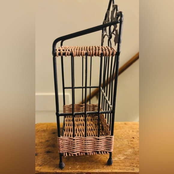 Vintage Miniature Dollhouse Bakers Rack - Picture 2 of 5